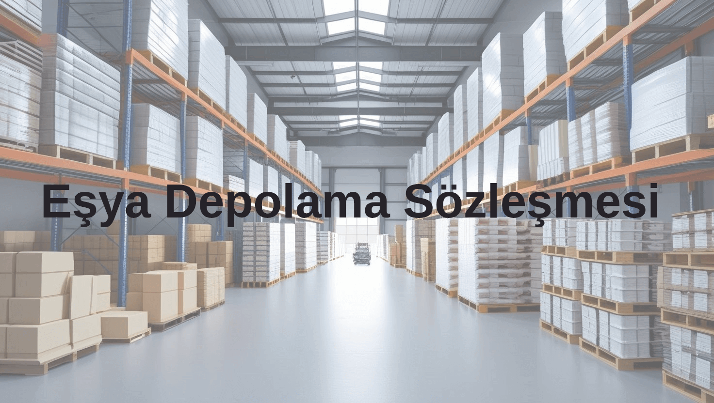 Eşya Depolama Sözleşmesi