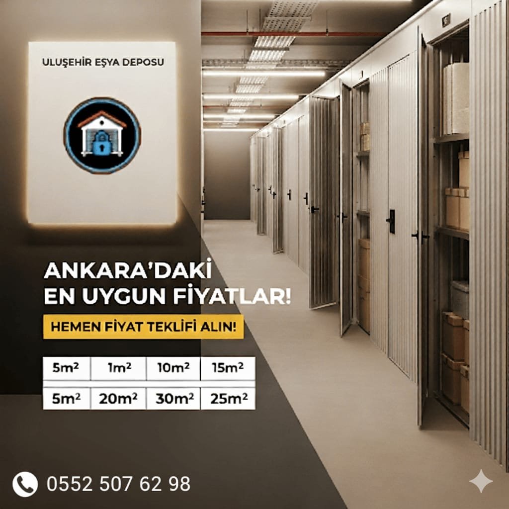 Kiralık Eşya Deposu Ankara Fiyatları